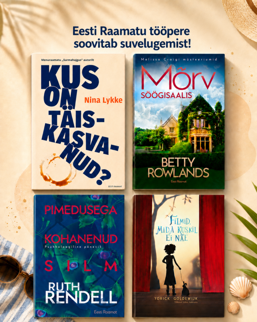 Suvi on aeg, mil päevad venivad pikemaks, elutempo muutub veidi rahulikumaks ning tekib rohkem hetki iseendale ja lugemisele. Olgu see vaikne hommikukohv terras